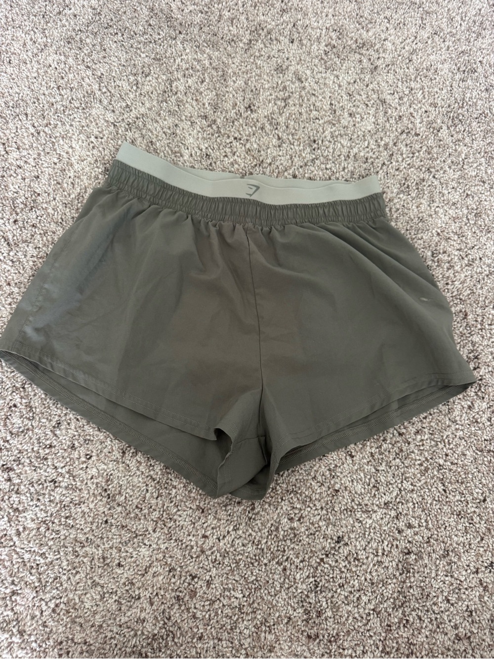 Gymshark Olive Green Women's Training Shorts